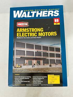 933-3172 Walthers Cornerstone Ho Armstrong Electric Motors Model Kit