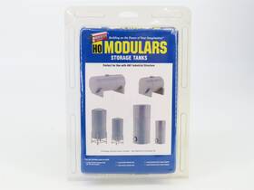 933-3197 Walthers Cornerstone Ho 1/87 Scale Modulars Kit Storage Tanks