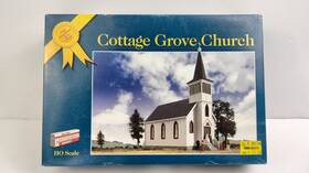 933-3606 Walthers Cornerstone Church Cottage Grove Model Train Layout Ho Scale 933-3606 Walthers Cornerstone Church Cottage Grove Model Train Layout Ho Scale