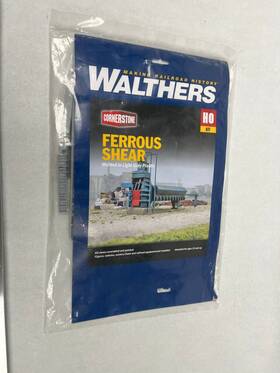 933-3630 Walthers Cornerstone Waltherscornerstone Kit Ho Ferrous Shear Sealed Pre-owned