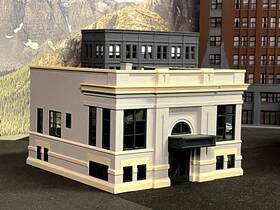 933-3772 Walthers Cornerstone Ho Scale Liberty Bank And Trust Built