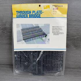 933-3820 Walthers Cornerstone N Scale Through Plate Girder Bridge Structure Kit 933 3820