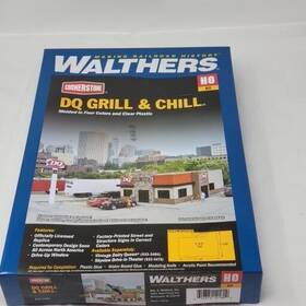 933-3485 Walthers Cornerstone 933 Ho Dairy Queen Grill And Chill Building Model Kit 933-3485 Walthers Cornerstone 933 Ho Dairy Queen Grill And Chill Building Model Kit