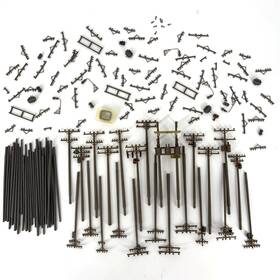 949-4120 Walthers Scenemaster Ho Power Utility Pole Parts For Model Train Layout Scenery
