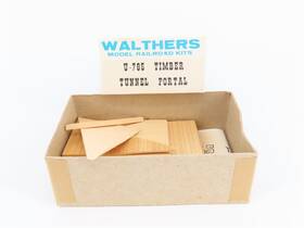 U-785 Walthers Ho Scale Kit #u-785 Timber Tunnel Portal