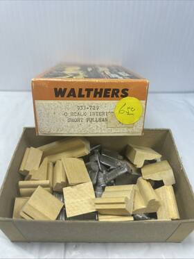 933-729 Walthers U763 O Scale Parts Pullman Passenger Car Interior By Short Kit