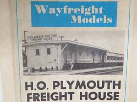 Wayfreight Models 300 895 Ho 1/87 Scale Kit Plymouth Freight House