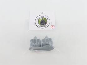 N6009 Whistle Stop Models N 1/160 Scale 3d Printed Gazebos Scenery 2-pack