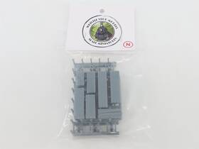 N6510 Whistle Stop Models N 1/160 Scale 3d Printed Modern Lumber Rack Scenery