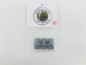 N9006 Whistle Stop Models N 1/160 Scale 3d Printed 3 Skid Loaders Scenery