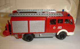 Lf16 Wiking 006190616003 Ho Scale Mercedes Fire Rescue Truck 616 00 24