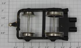 5344-2 Williams Blackened Brass Hudson Locomotive Rear Truck