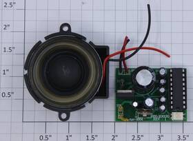885-x001r2 Williams Diesel Horn Sound Printed Circuit Pcb Board And Speaker