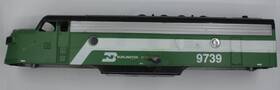 9739-1 Williams Burlington Northern Emd F7 A Body Shell