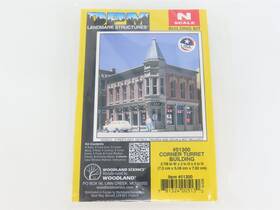 51300 Woodland Scenics N Scale Dpm Landmark Kit #51300 Corner Turret Building - Sealed