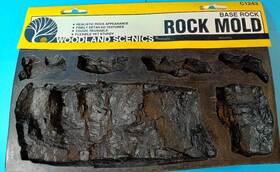 Woodland Scenics 724771012344 Lot Of 9 Rock Molds-8woodland And 1 Unknown Tunnel Mold