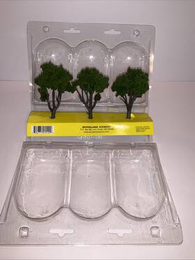 Tr1510 Woodland Scenics 724771015109 New Assembled Tree Medium Green 5 Inch Train Scenery N/ho