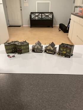785-4930 Woodland Scenics N Scale Buildings Lot