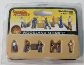 A2123 Woodland Scenics N Scale Scenic Accents #a2123 Dock Workers