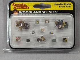 A2162 Woodland Scenics A2161 N Scale Scenics/scenic Accents Assorted Crates