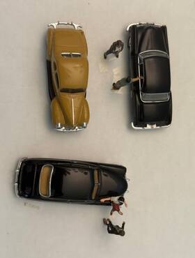 As5530 Woodland Scenics Ho Scale Vehicles Cruisinft Coupes And Spooning-n-croonin