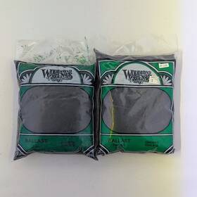 B79-b78 Woodland Scenics Ballast Lot Of 2 - 7 Oz Bags -brown Med B79 And Drk Brown B78