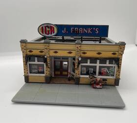 Br4941 Woodland Scenics Built And Ready J. Franks Iga Grocery Store N Scale