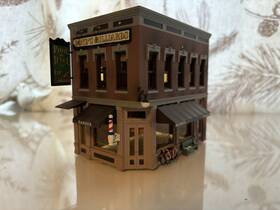 Br5024 Woodland Scenics Ho-scale Built-up Corner Emporium