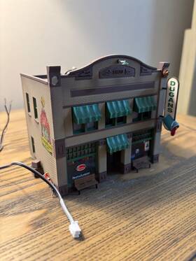 Br5053 Woodland Scenics Ho Built-&-ready Dugans Paint Store Building