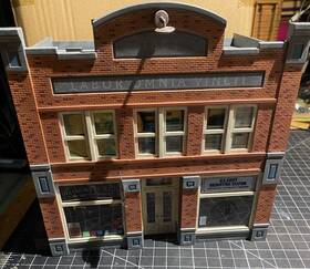 Wds5871 Woodland Scenics Br5871 Records And Recruiting Assembled Building O Gauge
