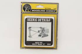 D237 Woodland Scenics Ho 1 87 Back Hoe Insley Model K Metal Kit Nos