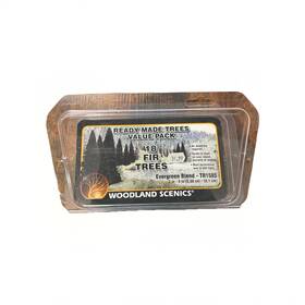 Woodland Scenics Tr1585 18 Evergreen Fir Trees 2 Inch -4 Ready Made Model Railroad #