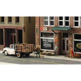 Woo5538 Woodland Scenics 1/87 Rtr Ho Henrys Haulinft Assembled Autoscenes As5538 Built