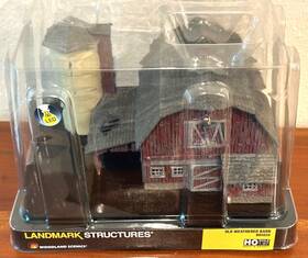 Woobr5070 Woodland Scenics Landmark Structures Ho Scale Old Weathered Barn Built-up Br5038 Woobr5070 Woodland Scenics Landmark Structures Ho Scale Old Weathered Barn Built-up Br5038