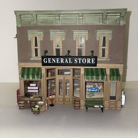 Woopf5890 Woodland Scenics General Store Building O Gauge Lubeners Lighted 1/48 Scale
