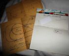 Wow..m7 Lionel Postwar Letterhead Signed Drawn