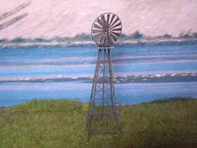 Wm01 Yesteryear Creations Built N Scale Brass Windmill Wm01 Yesteryear Creations Built N Scale Brass Windmill