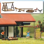 Busch 1485 Ho Scale Wooden Playground Equipment. Fixed Price $18.96.