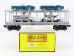O27 3-RAIL Mth Railking 30-7666 Auto-carrier #6767 W/ Ertl '67 Camero & Shelby. Fixed Price $64.95.