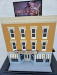 Mth King O/O27 Scale Lighted Railtown Building Dixie Wine &cheese Exclusive. Fixed Price $79.95.