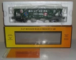 Mth Railking O-gauge 33-7512 Santa Southern 3-BAY Covered Hopper Car Ob. Fixed Price $35.00.
