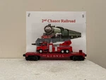 Scale Trains Lionel Flat Car 6819 W/fire Engine. Fixed Price $19.99.