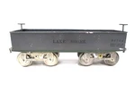 Lionel 12 Lake Shore Gondola 65784 Gray, Green Trim Prewar Standard Gauge X8119. Fixed Price $55.00.