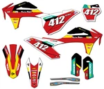 2021-2023 Ex Brick Red Senge Graphics Kit Compatible With Gasgas. Fixed Price $169.99.