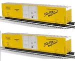 Lionel 6-81706 Frisco 86' Hi-cube Boxcar 2-PACK #9120 #9133 Nib Nos. Fixed Price $265.50.