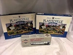 Pc Scale Plastic Ville Georgian Mansion, 1930'S School & 52'6" Mill Gondola. Fixed Price $59.99.