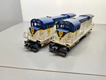 LIONEL6-8050 -8051 #1 Delaware & Hudson U36C Powered Dummy. Fixed Price $315.00.