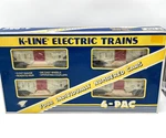 K-line K-6278A Delaware Hudson D&h Hopper 4-PACK W/ Coal Loads O/O-27 Gauge. Fixed Price $69.30.