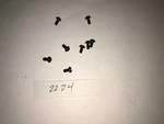 Lionel Parts ,8 Screws, 3/48 X 3/16 Round Head, 2224T Steps. Fixed Price $5.95.