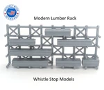 Whistle Stop Models HO6510 Scale Modern Lumber Rack, 3D Printed. Fixed Price $17.89.